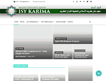 Tablet Screenshot of isykarima.com